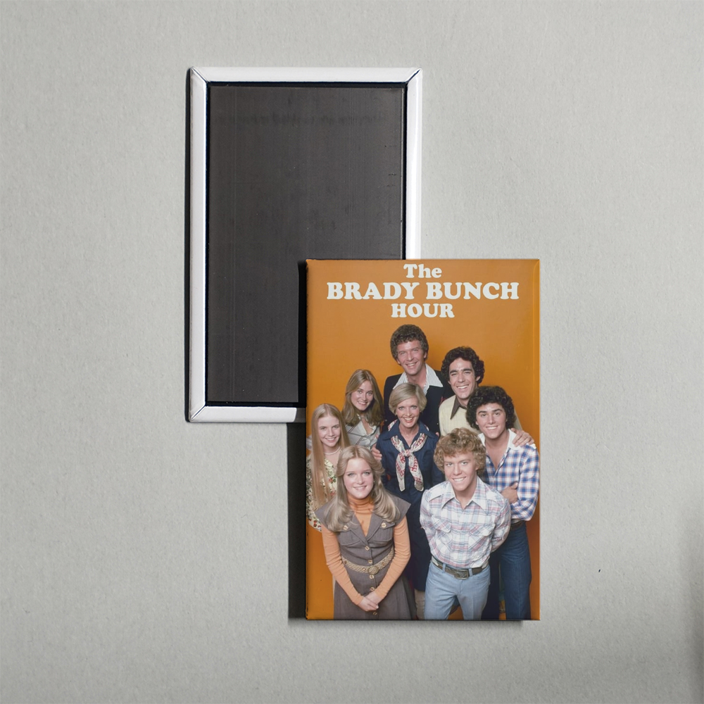 The Brady Bunch Hour TV Show Fridge Magnet