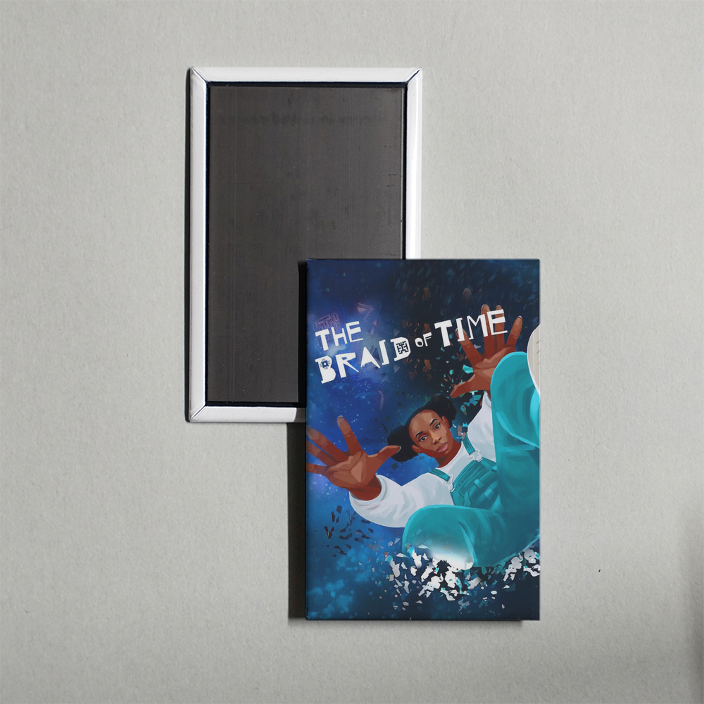 The Braid of Time Mini Movie Fridge Magnet