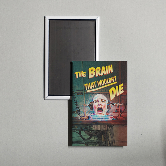 The Brain That Wouldn't Die Mini Movie Fridge Magnet