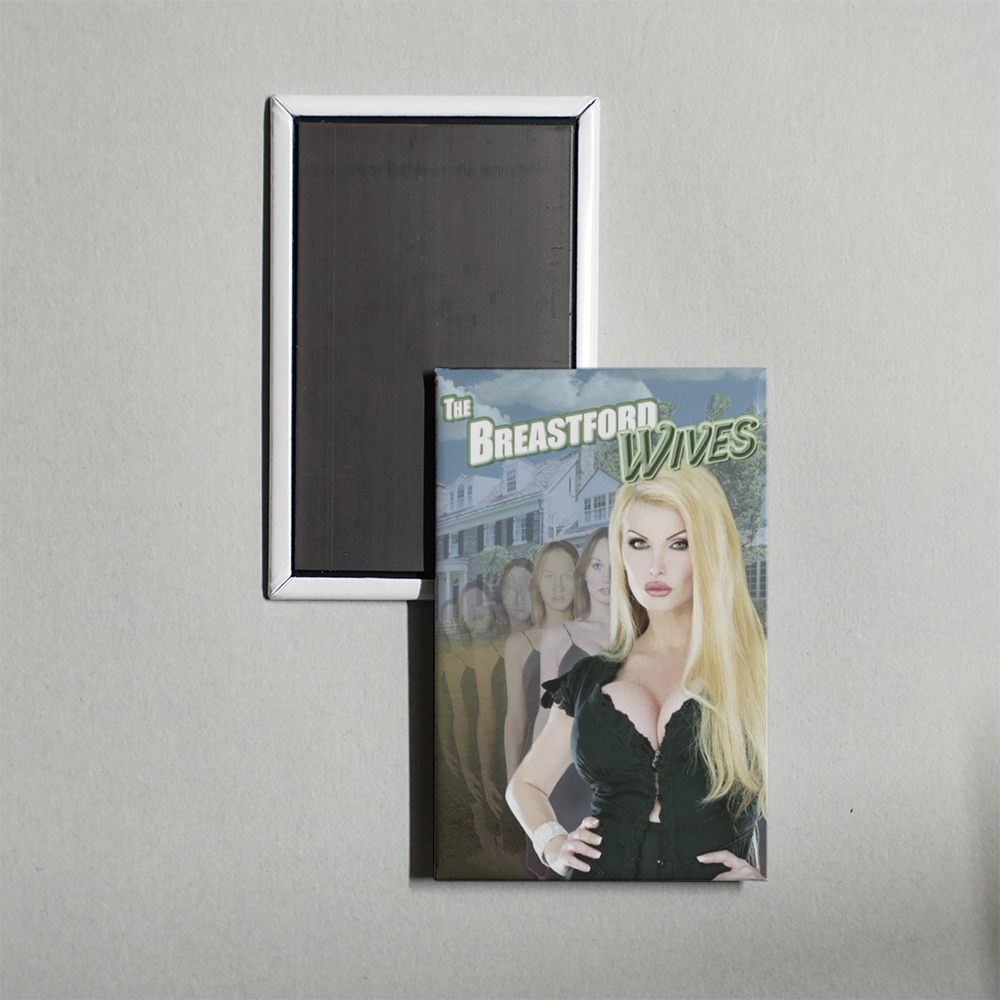 The Breastford Wives Mini Movie Fridge Magnet