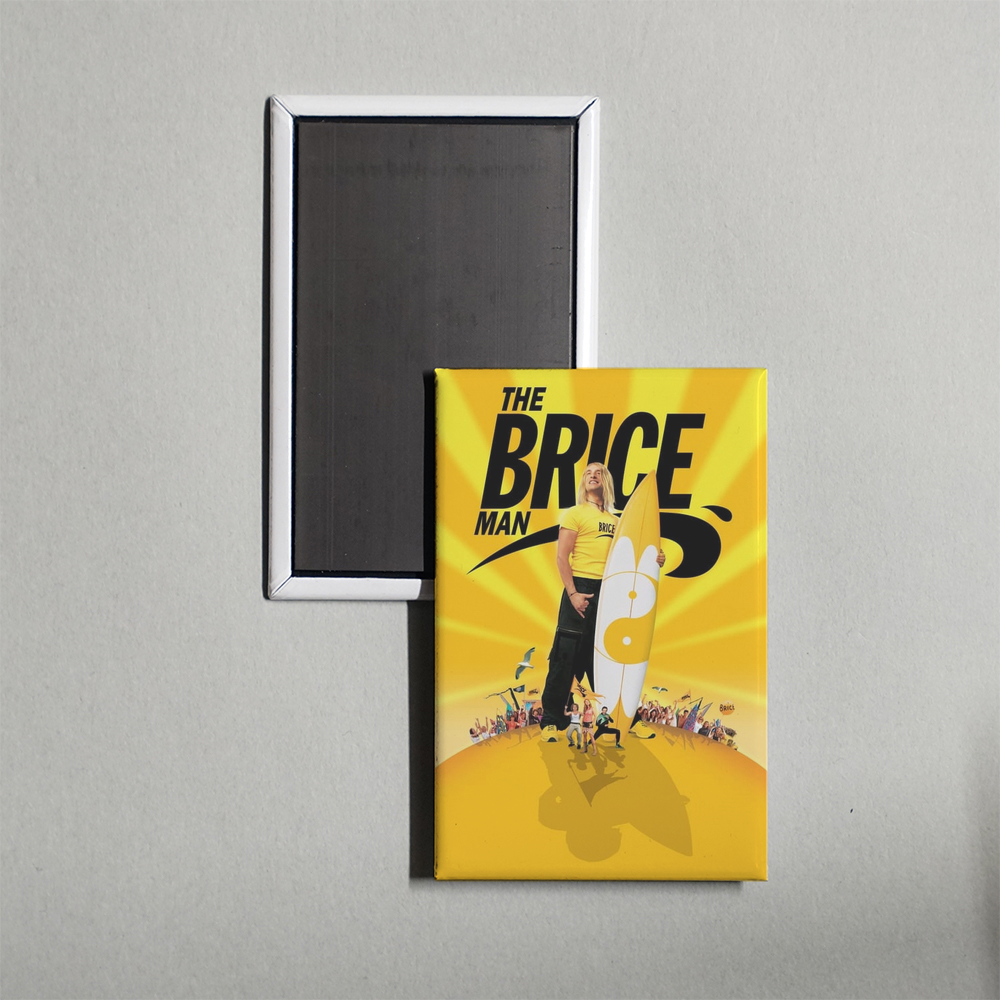 The Brice Man Mini Movie Fridge Magnet