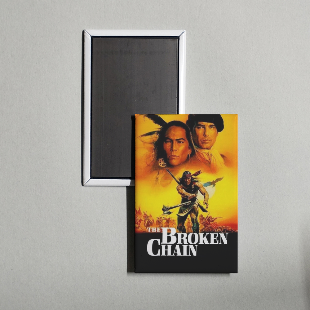 The Broken Chain Mini Movie Fridge Magnet