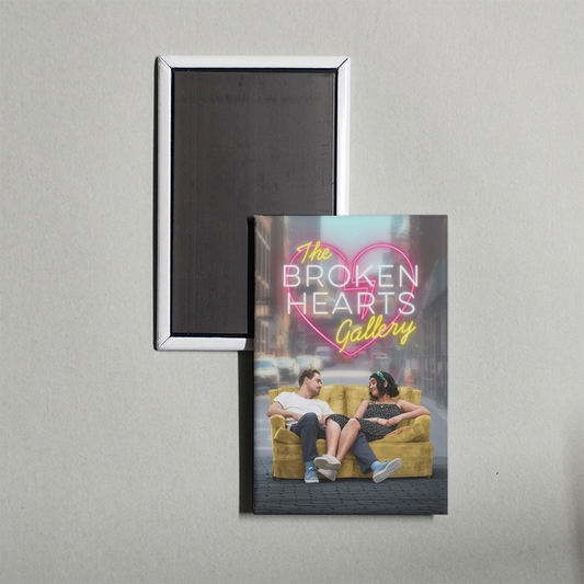 The Broken Hearts Gallery Mini Movie Fridge Magnet