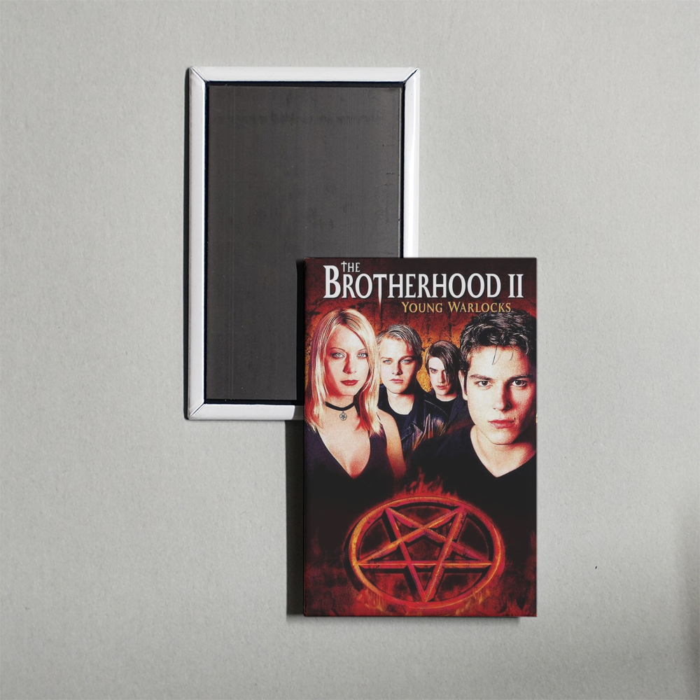 The Brotherhood 2 Young Warlocks Mini Movie Fridge Magnet
