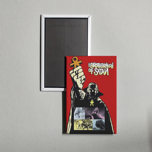 The Brotherhood of Satan Mini Movie Fridge Magnet