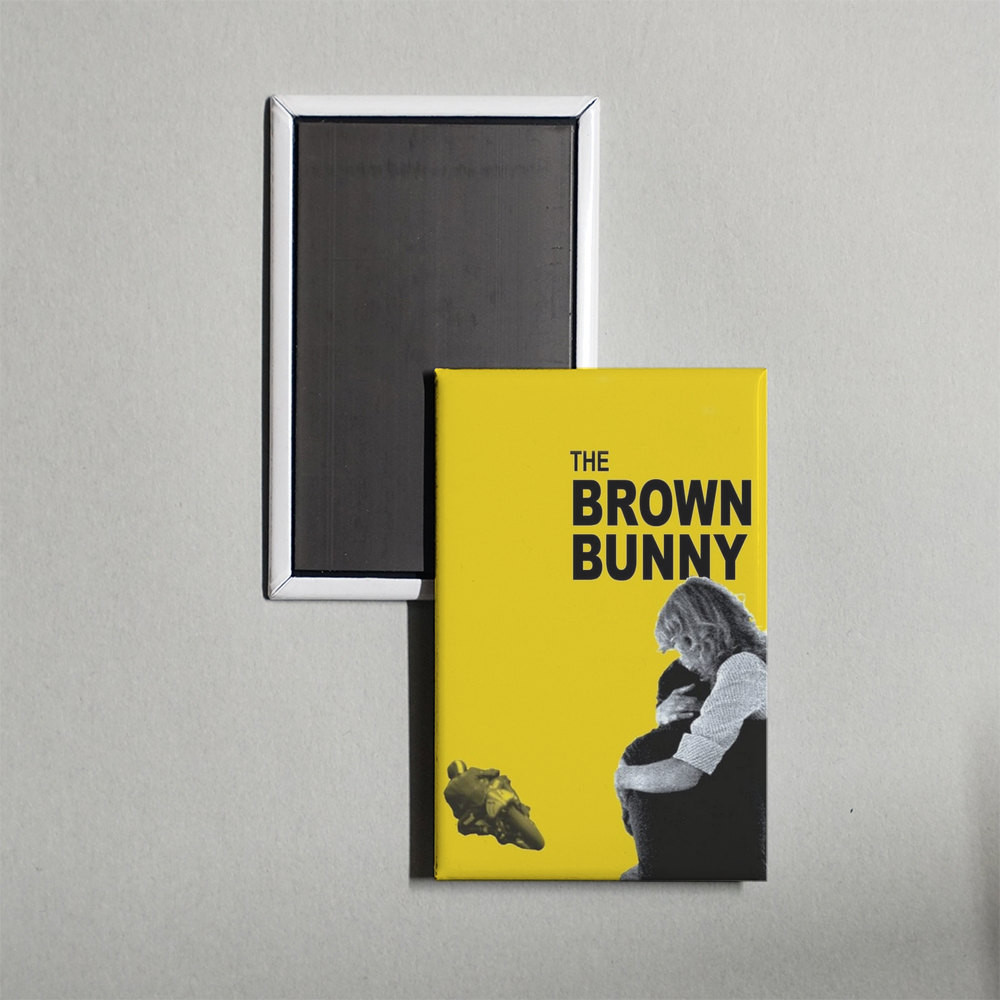 The Brown Bunny Mini Movie Fridge Magnet
