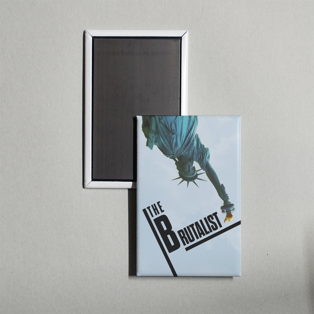 The Brutalist Mini Movie Fridge Magnet