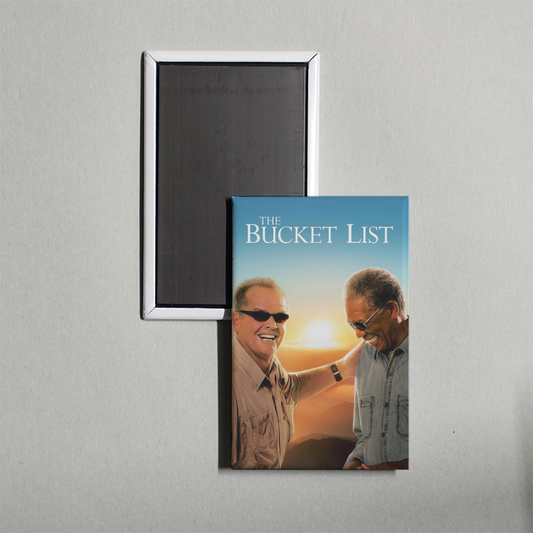 The Bucket List Mini Movie Fridge Magnet