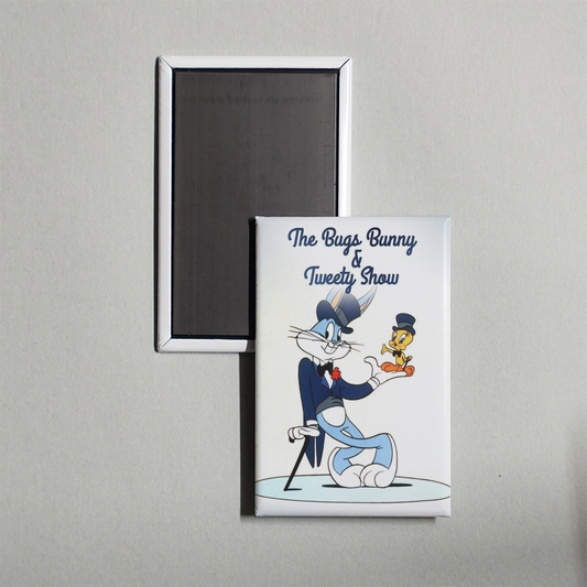 The Bugs Bunny and Tweety Show TV Show Fridge Magnet