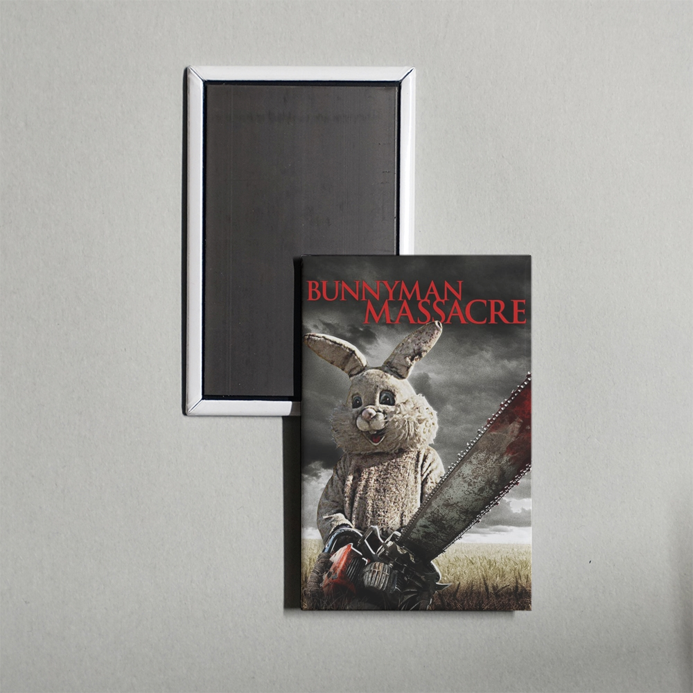 The Bunnyman Massacre Mini Movie Fridge Magnet