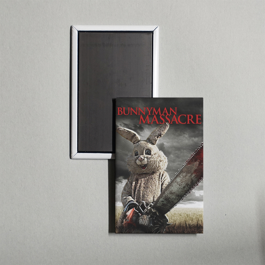 The Bunnyman Massacre Mini Movie Fridge Magnet