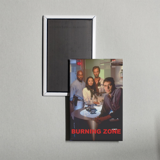 The Burning Zone TV Show Fridge Magnet