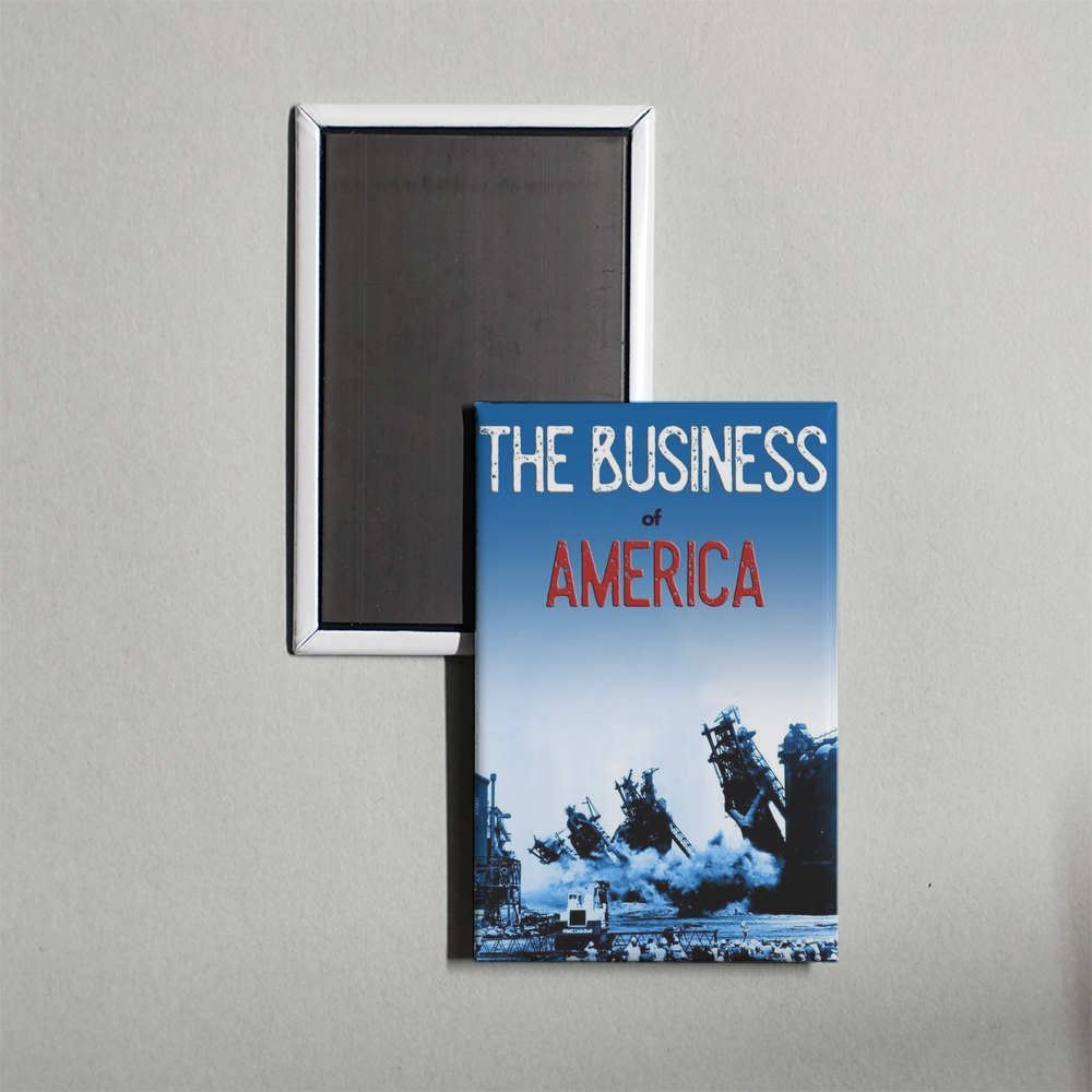 The Business of America Mini Movie Fridge Magnet