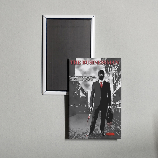 The Businessman Mini Movie Fridge Magnet
