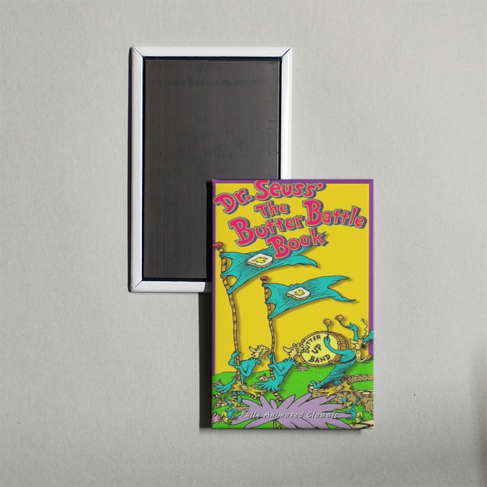 The Butter Battle Book Mini Movie Fridge Magnet
