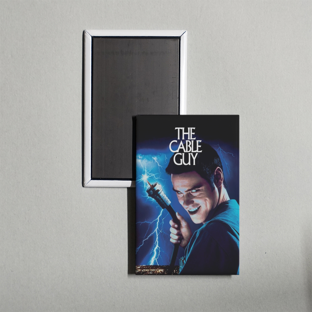 The Cable Guy Mini Movie Fridge Magnet