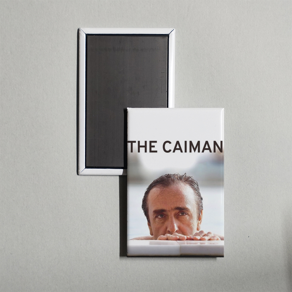 The Caiman Mini Movie Fridge Magnet