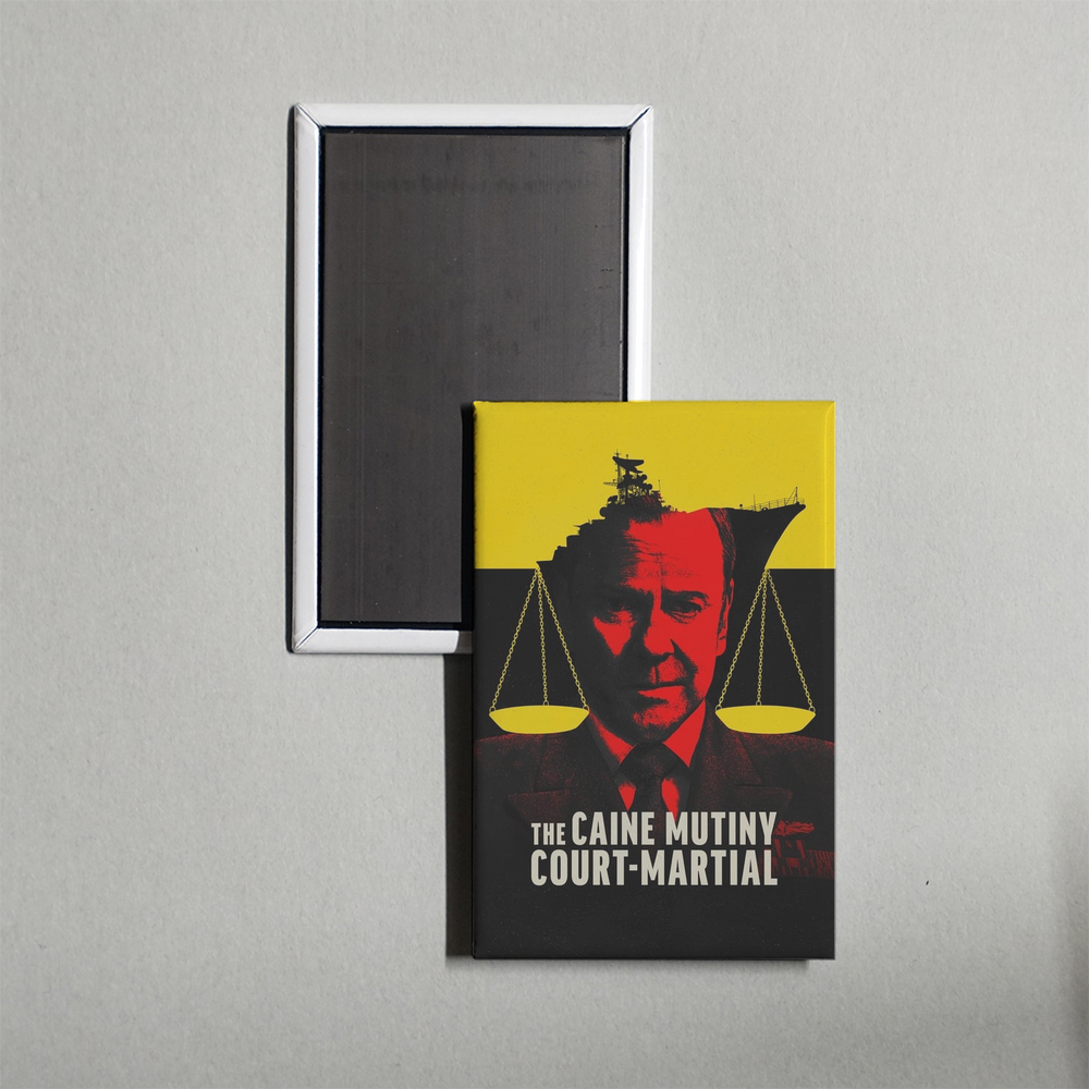 The Caine Mutiny Courtartial Mini Movie Fridge Magnet