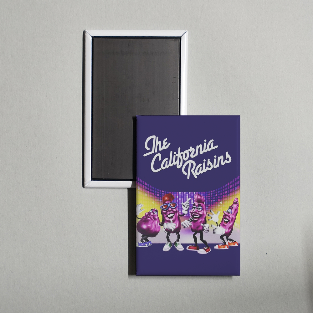 The California Raisin Show TV Show Fridge Magnet
