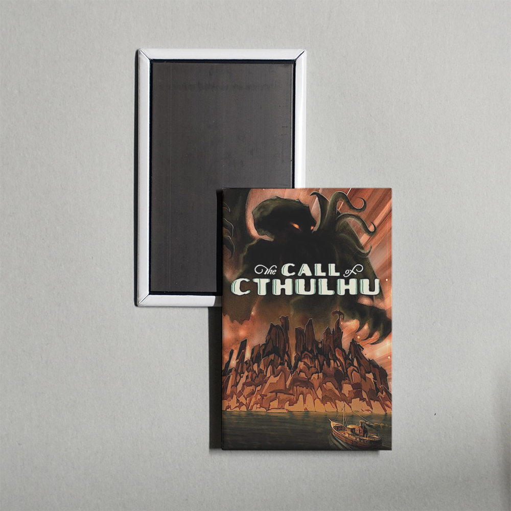 The Call of Cthulhu Mini Movie Fridge Magnet