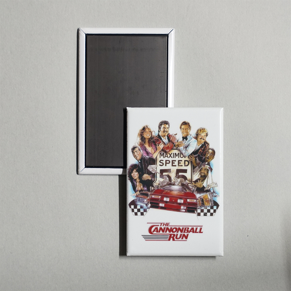 The Cannonball Run Mini Movie Fridge Magnet