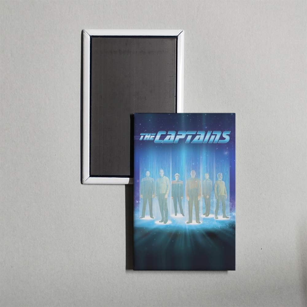 The Captains Mini Movie Fridge Magnet