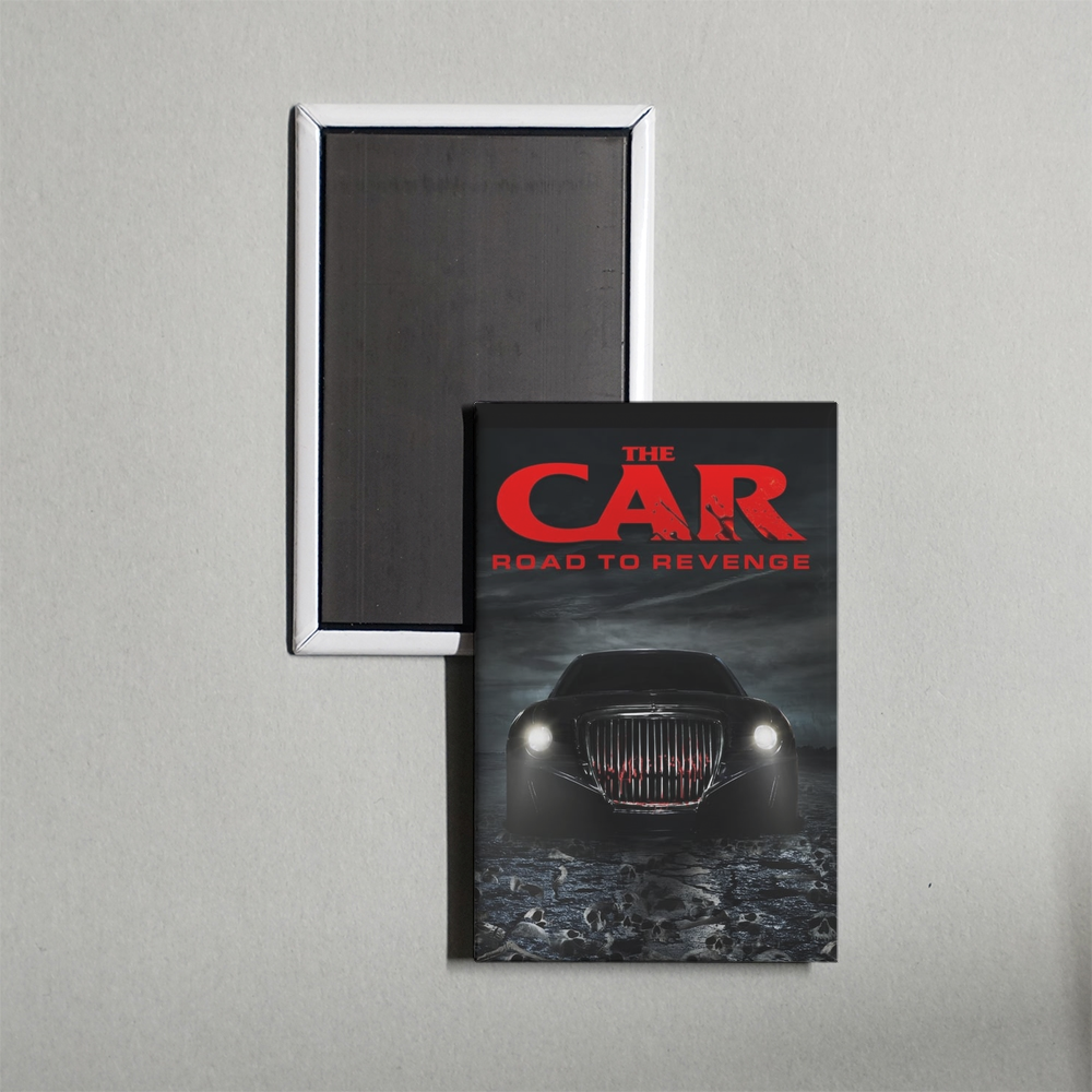 The Car Road to Revenge Mini Movie Fridge Magnet