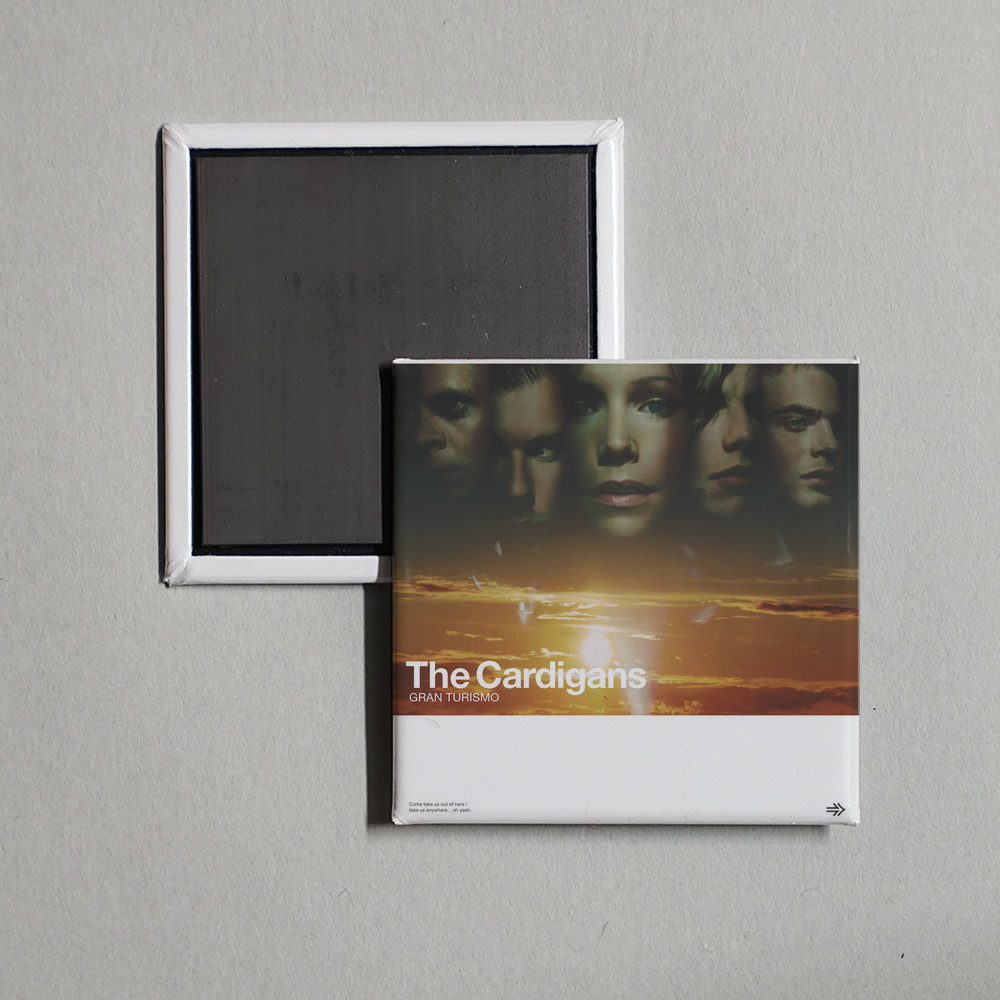 The Cardigans - Gran Turismo (Remastered) Album Cover Fridge Magnet