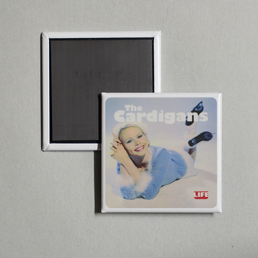 The Cardigans - Life (Remastered) Album Cover Fridge Magnet