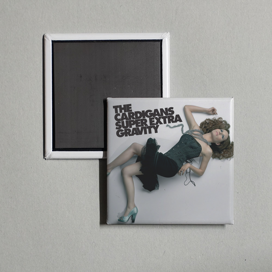The Cardigans - Super Extra Gravity Album Cover Fridge Magnet