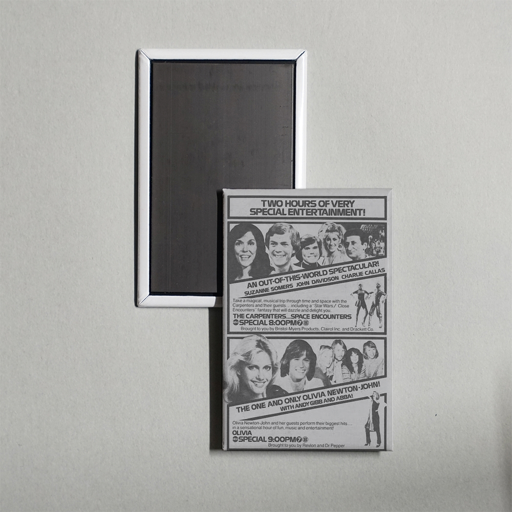 The Carpenters... Space Encounters Mini Movie Fridge Magnet