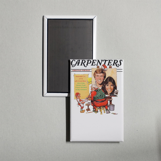 The Carpenters A Christmas Portrait Mini Movie Fridge Magnet