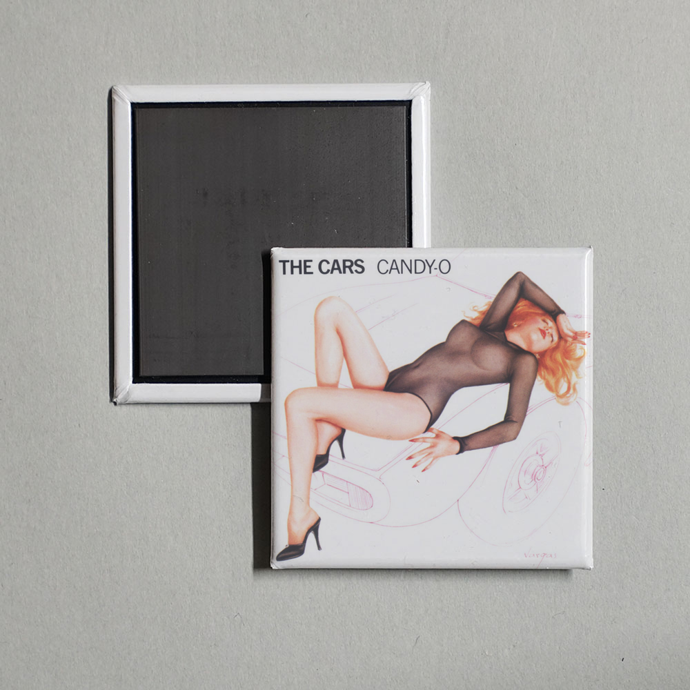 The Cars - Candy-O Album Cover Fridge Magnet