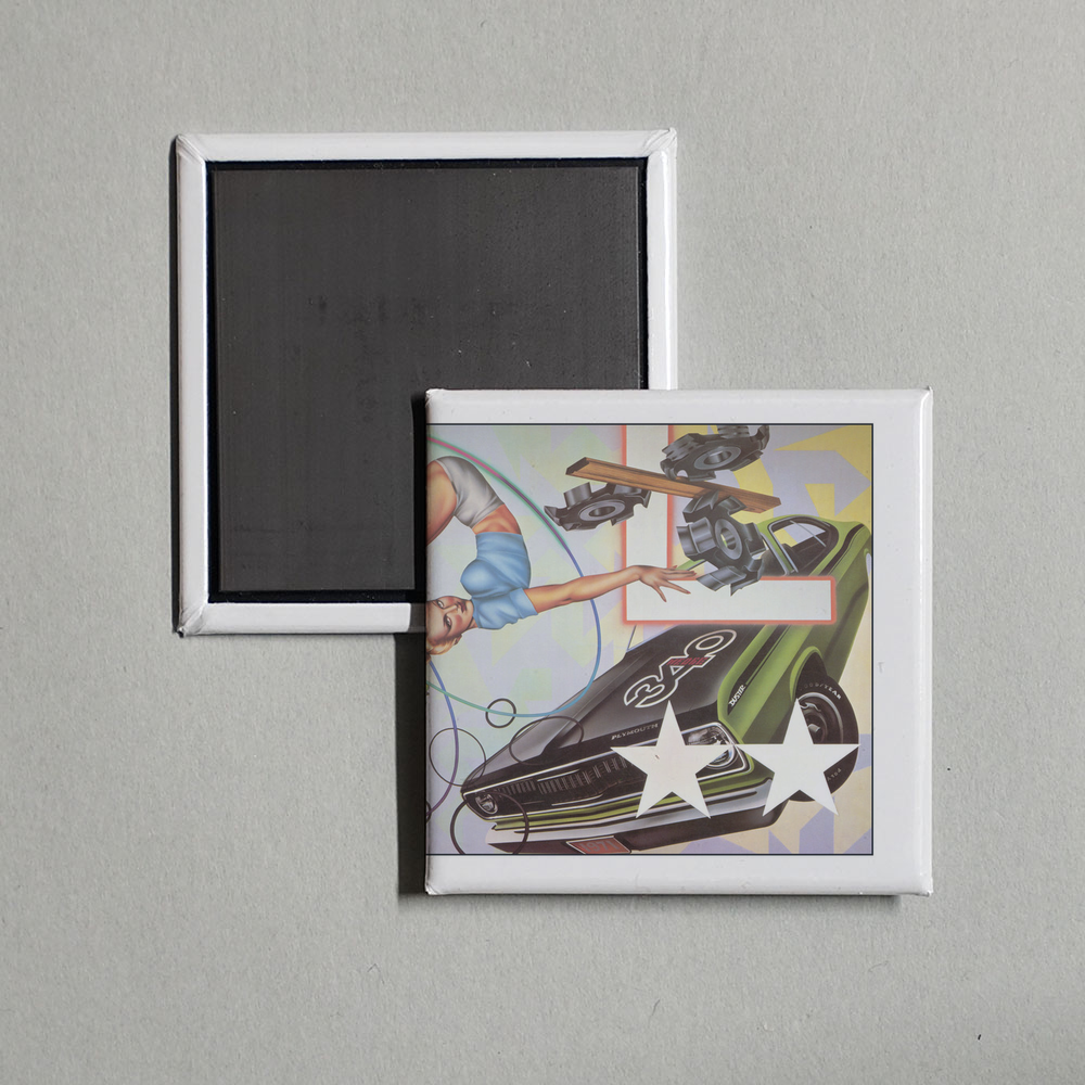 The Cars - Heartbeat City (Expanded Edition) Album Cover Fridge Magnet