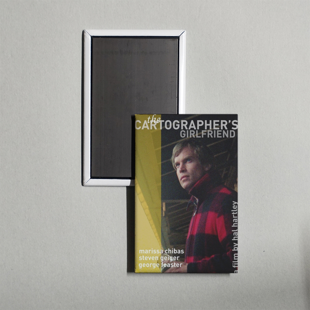 The Cartographer's Girlfriend Mini Movie Fridge Magnet