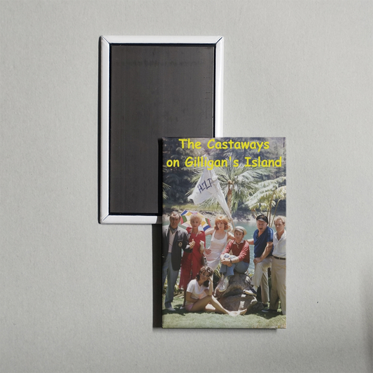 The Castaways on Gilligan's Island Mini Movie Fridge Magnet