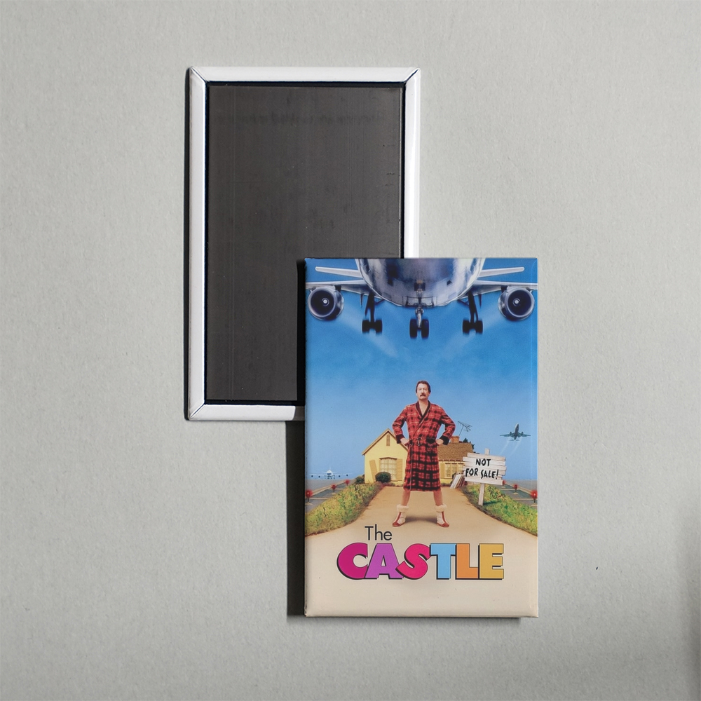 The Castle Mini Movie Fridge Magnet