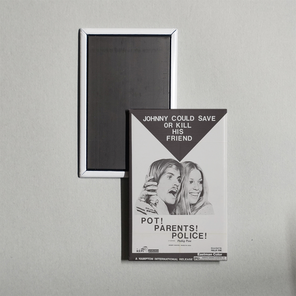 The Cat Ate the Parakeet Mini Movie Fridge Magnet