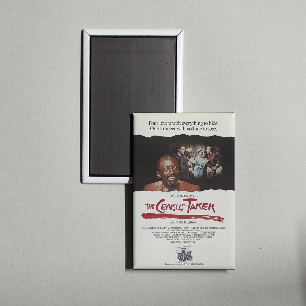 The Census Taker Mini Movie Fridge Magnet