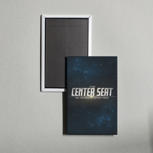 The Center Seat 55 Years of Star Trek TV Show Fridge Magnet