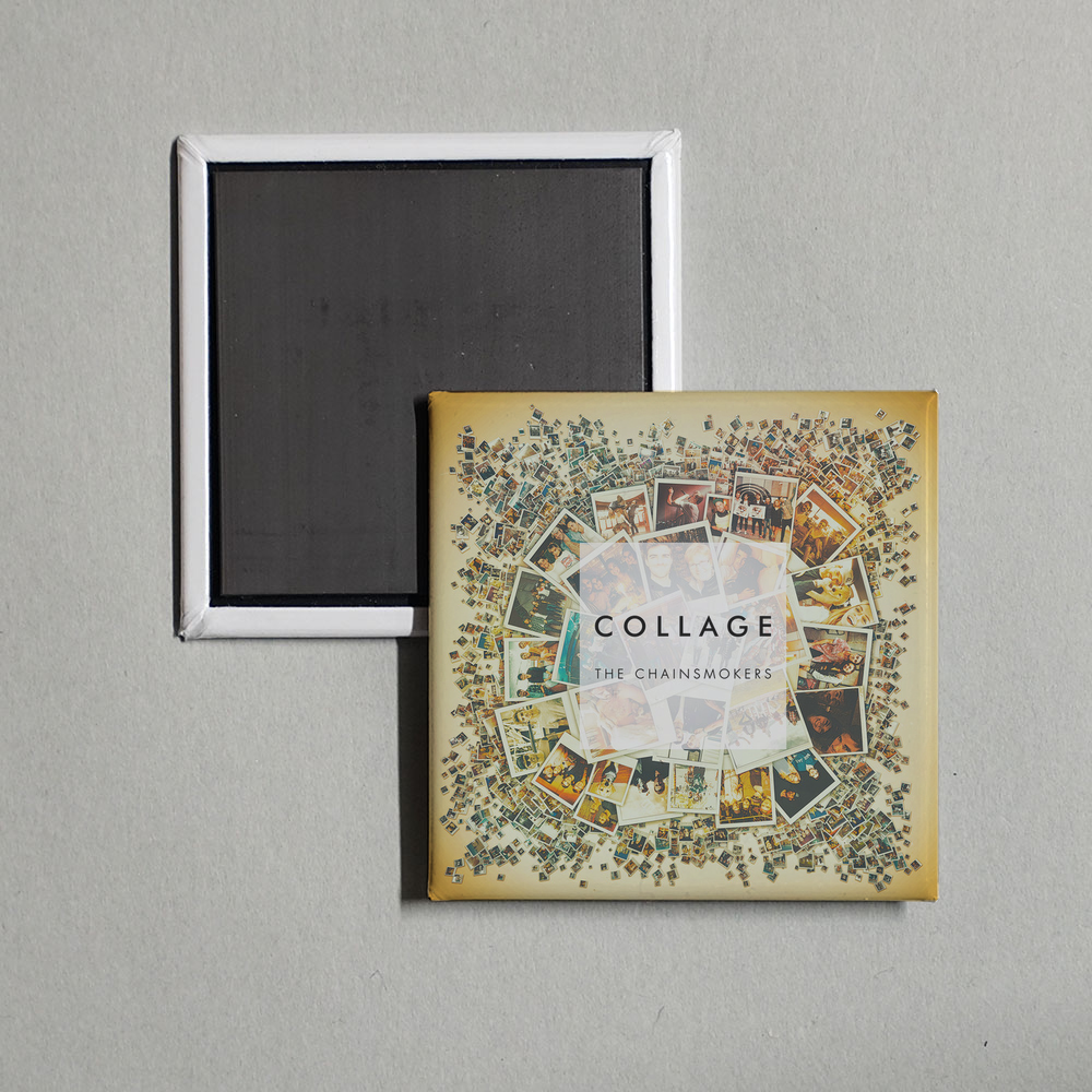 The Chainsmokers - Collage EP Album Cover Fridge Magnet