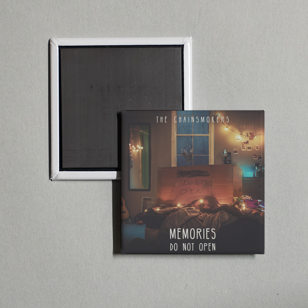 The Chainsmokers - Memories...Do Not Open Album Cover Fridge Magnet