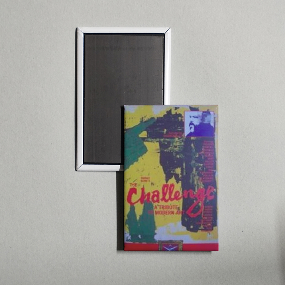 The Challenge... A Tribute to Modern Art Mini Movie Fridge Magnet