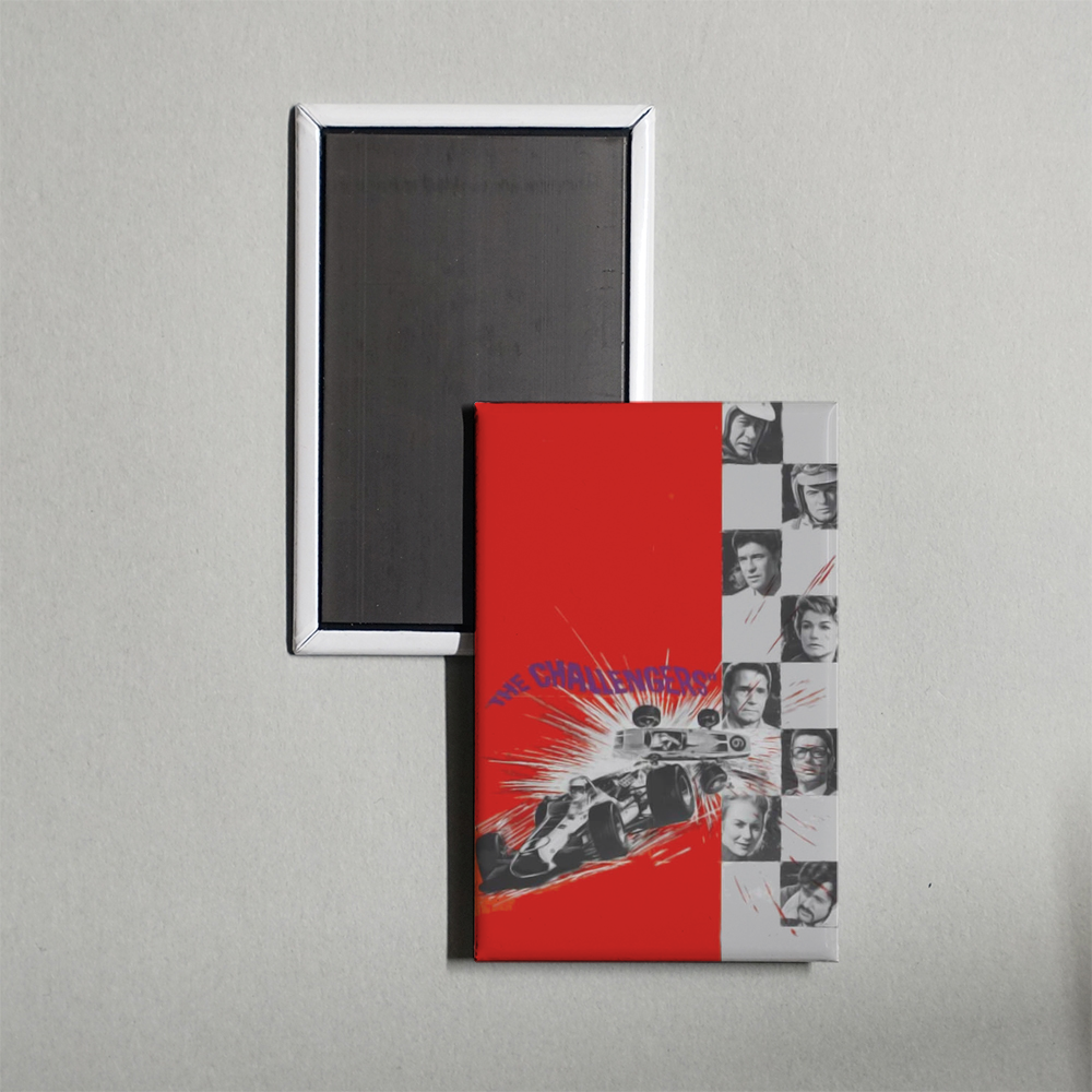 The Challengers Mini Movie Fridge Magnet