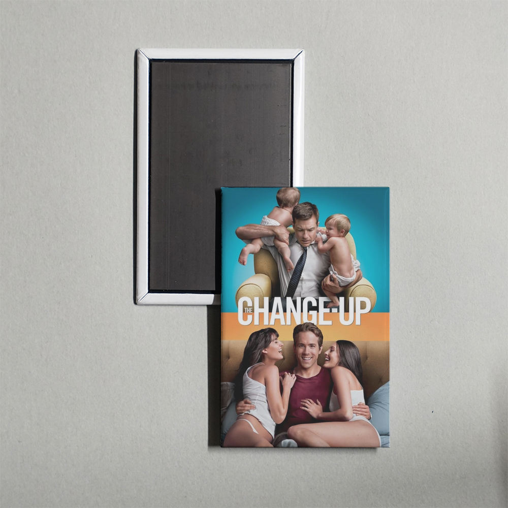 The Change-Up Mini Movie Fridge Magnet