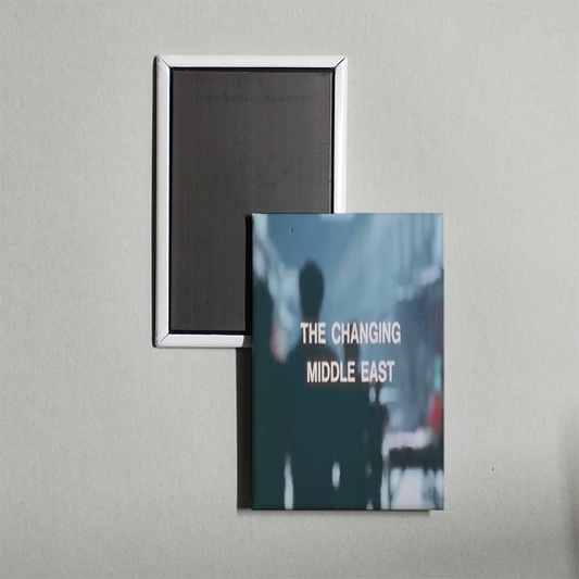 The Changing Middle East Mini Movie Fridge Magnet