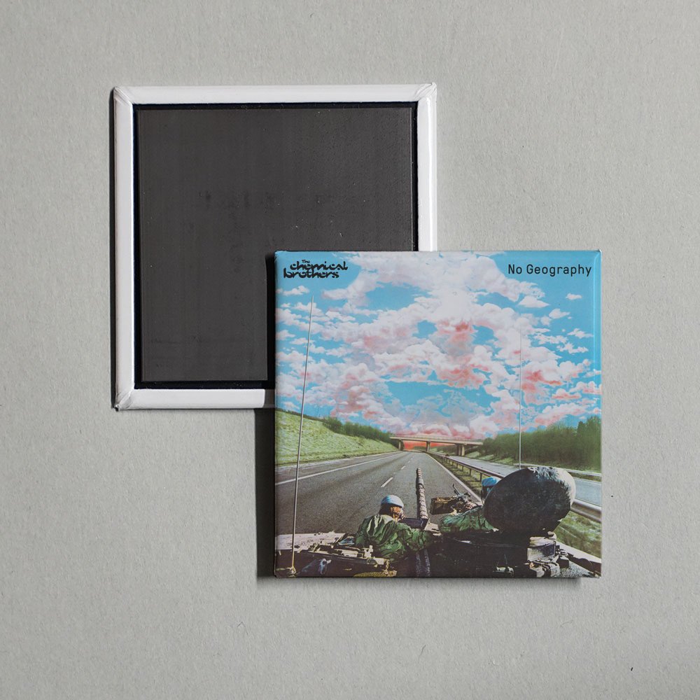 The Chemical Brothers - No Geography Album Cover Fridge Magnet