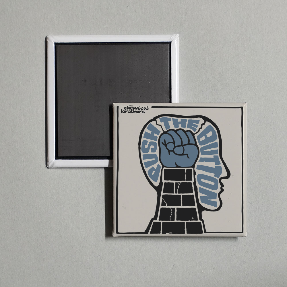 The Chemical Brothers - Push The Button Album Cover Fridge Magnet