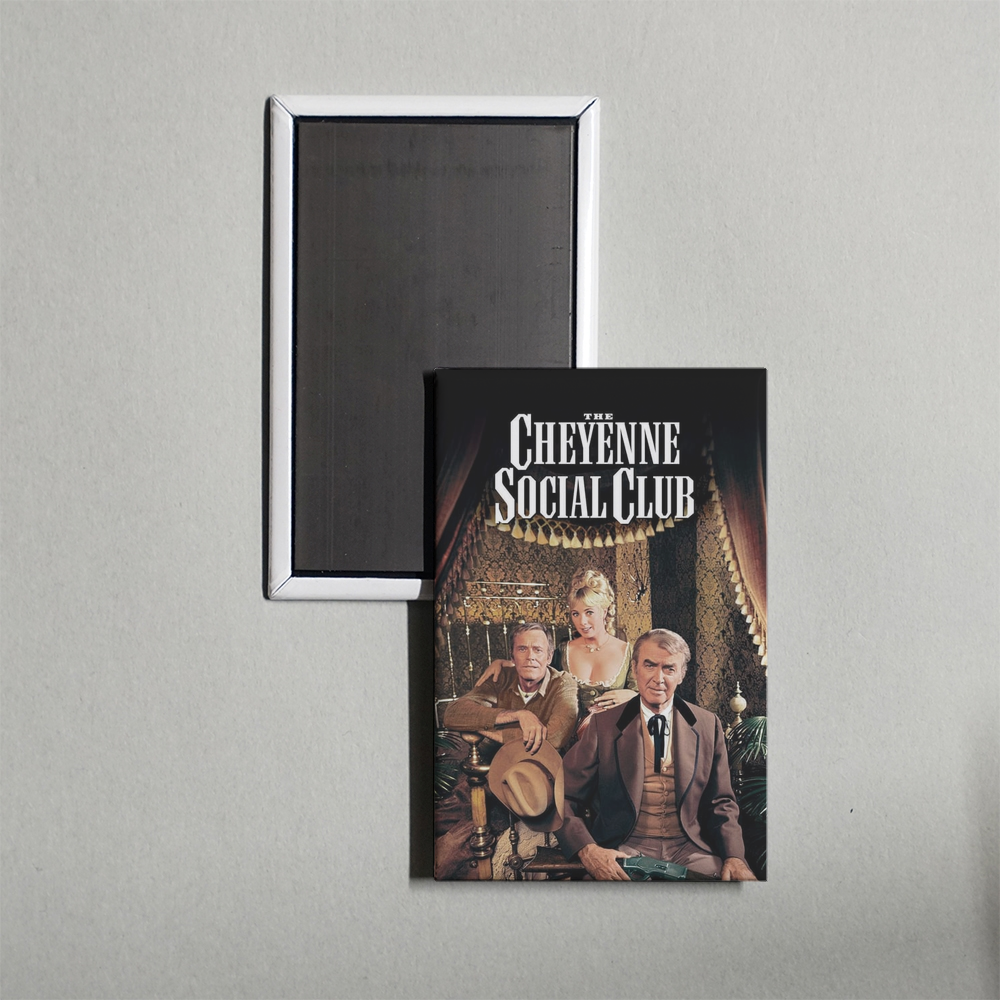 The Cheyenne Social Club Mini Movie Fridge Magnet