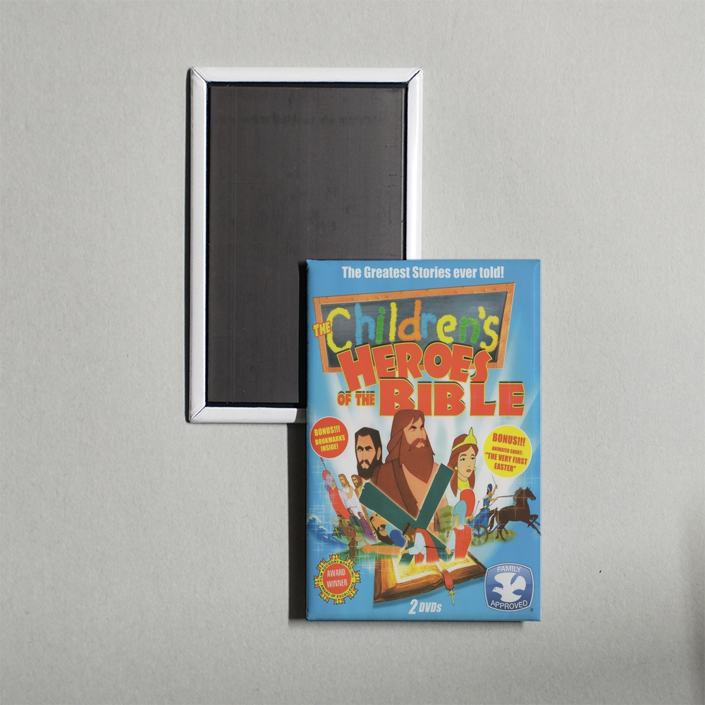 The Children's Heroes of the Bible TV Show Fridge Magnet